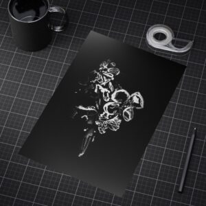 Electrography Flowers Unframed Prints