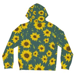 Face the Light Women’s Full-Zip Hoodie (AOP) - Image 2