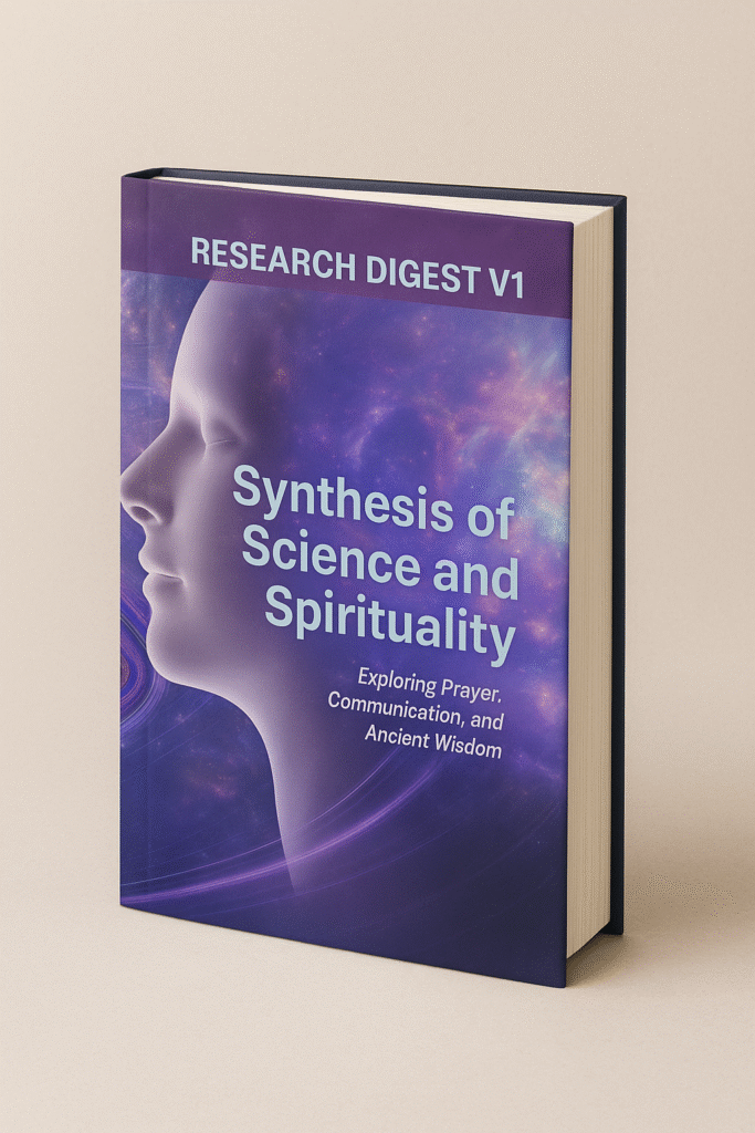 Synthesis of Science and Spirituality: Exploring Prayer, Communication, and Ancient Wisdom