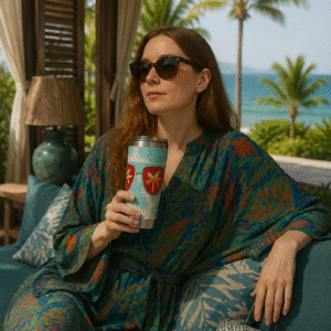 Arranged Image Sunglass Palm Vagabond 20oz Tumbler